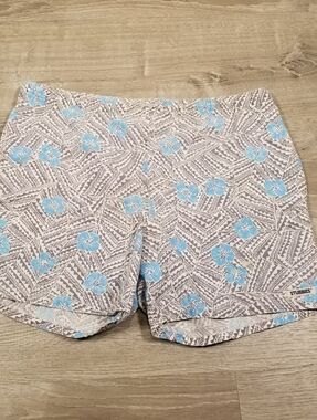 VTG Stubbies Shorts Mens 36 Floral 70s Made In Australia Stretch Waist Pocket
